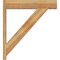 Ekena Millwork Traditional Block Rough Sawn Outlooker, Western Red Cedar, 8"W x 38"D x 42"H OUT08X38X42TRA05RWR - alternate 4